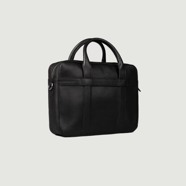 Sarah Black Leather Briefcase - Image 3