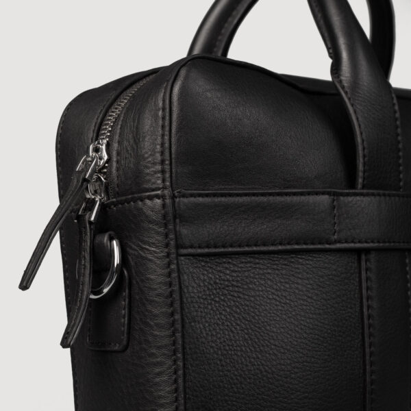 Sarah Black Leather Briefcase - Image 4