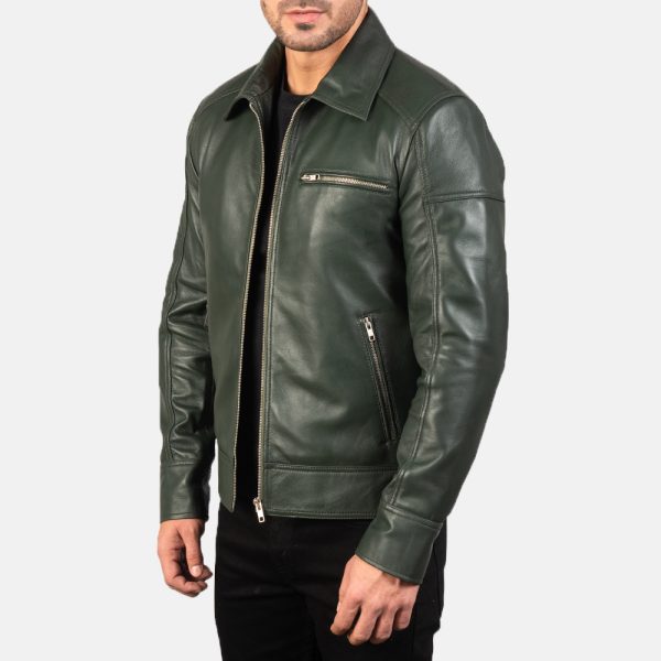 Matthew Green Leather Biker Jacket