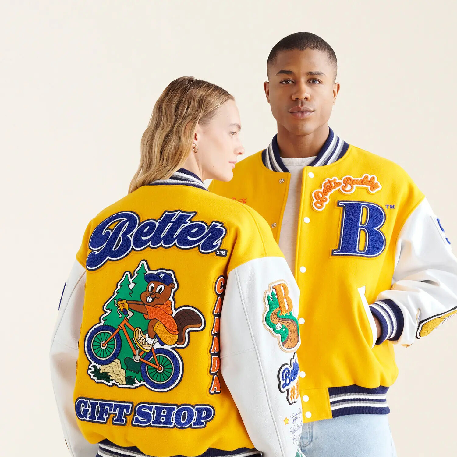 wool leather varsity jacket